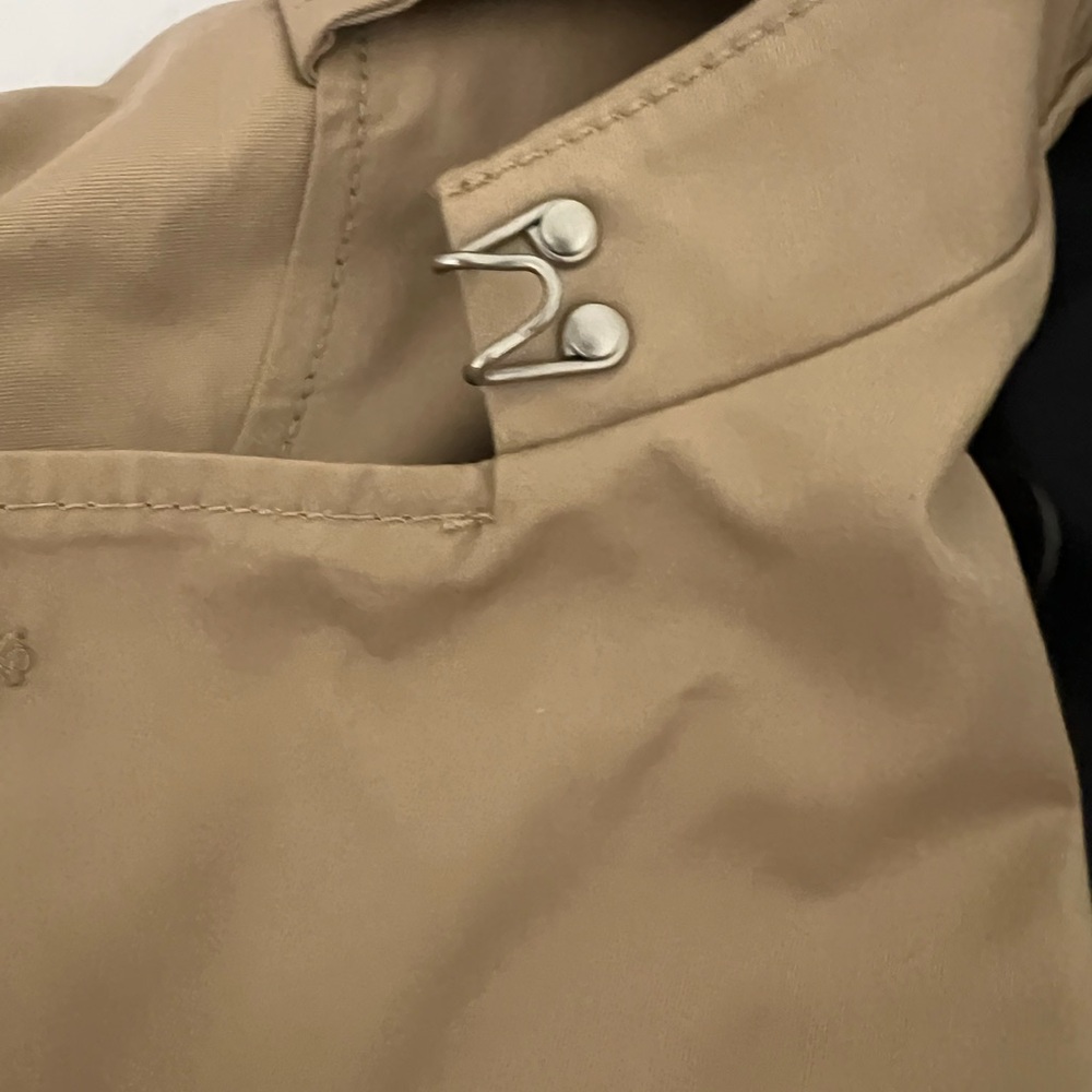 Coach Tan Double-Breasted Trench Coat - Picture 4 of 13